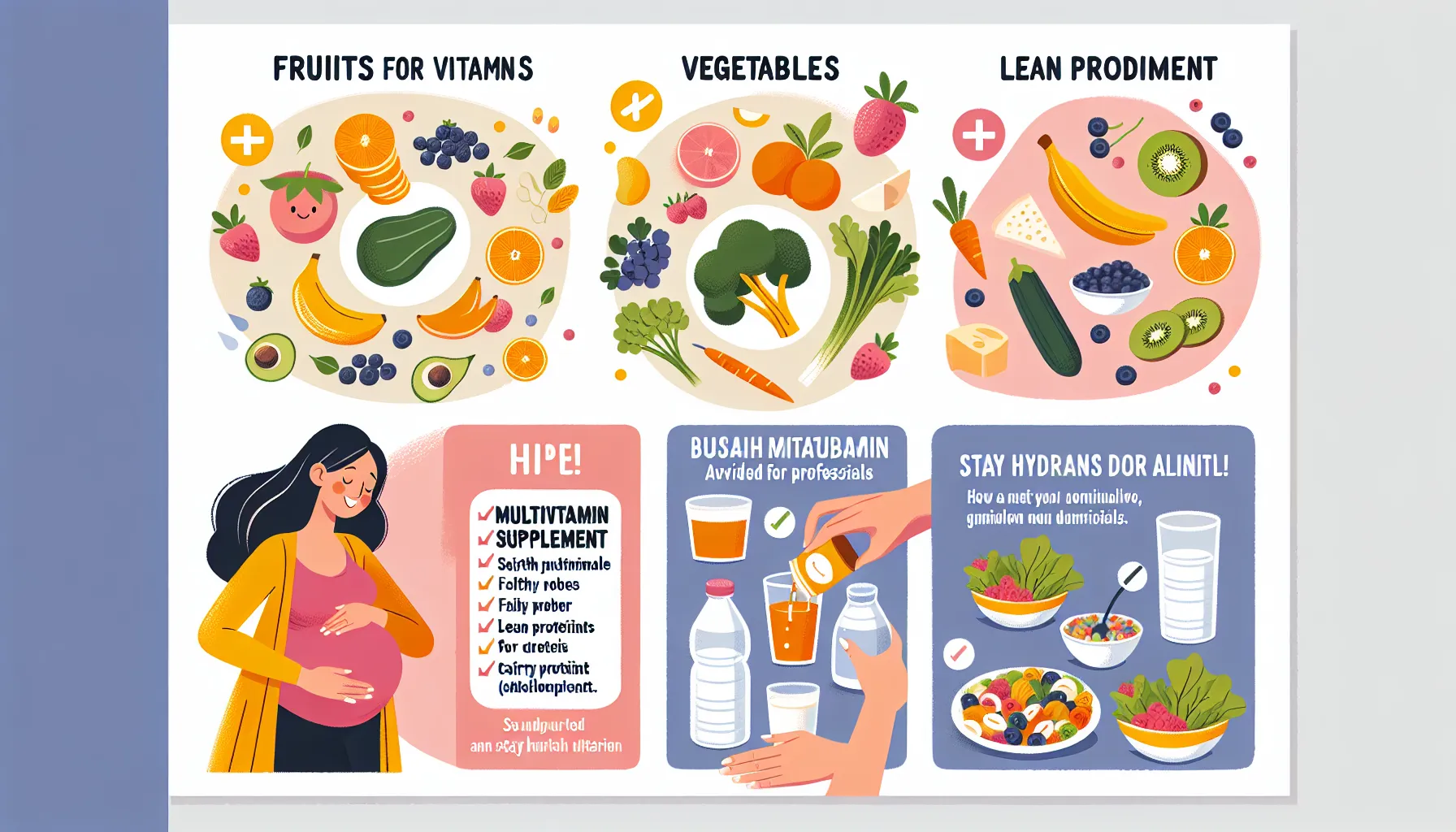 Practical Tips for Maintaining a Balanced Prenatal Diet